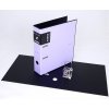 Karton P+P pákový pořadač Pastelini A4 7 cm fialový