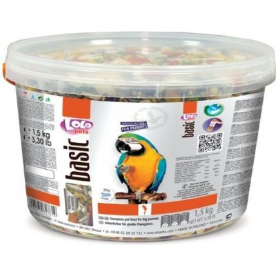 Lolo pets Basic Velký papoušek 2,4 kg – Zbozi.Blesk.cz