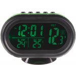 Digitální vnitřní/venkovní teploměr, hodiny a voltmetr | Zboží Auto