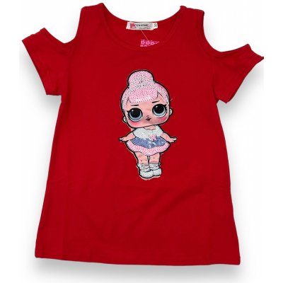 Vogue dívčí tílka LoL červená – Zboží Dáma