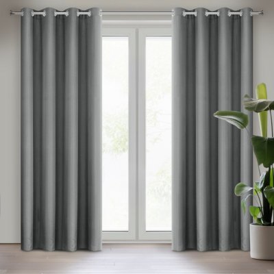 ZÁVĚS RITA 140X250 CM TMAVĚ ŠEDÁ – Hledejceny.cz