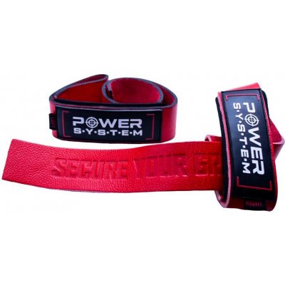Power System Leather Straps Red – Zboží Dáma