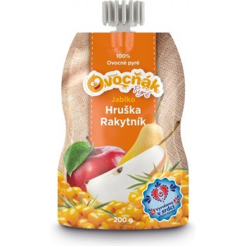 Ovocňák Pyré Jablko hruška rakytník 200 g