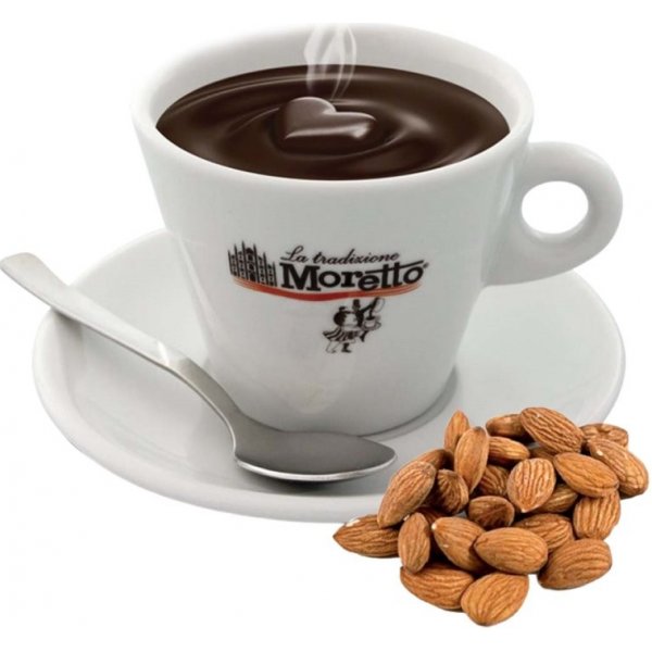 Horká čokoláda a kakao Moretto prémiová horká čokoláda hořká + mandle 30 g