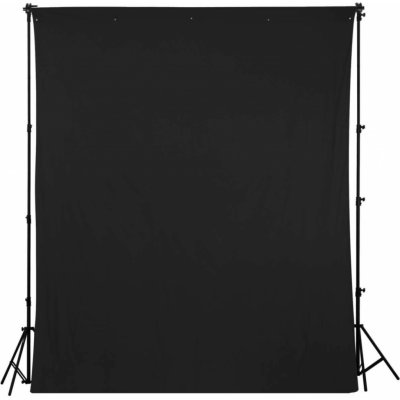 Fomei textilní pozadí 3x3 m černé – Zboží Živě