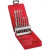 Vrták Milwaukee 4932352339 Vrtáky M2 SDS-Plus (dvoubřité) průměr 5 ÷ 12 mm Sada 7 ks v kazetě