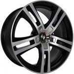 ETABETA URIEL 11x23 5x112 ET20 black matt polished inox cap | Zboží Auto