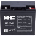 Carspa MHPower AGM 12V 20Ah T5 MS20-12 – Zboží Živě