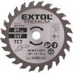 EXTOL PREMIUM Kotouč pilový s SK plátky Ř89 x 1,0 x 10 mm, 24T – Zboží Dáma