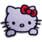 Nášivka nažehlovací Hello Kitty - hlavička – Zboží Dáma