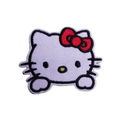 Nášivka nažehlovací Hello Kitty - hlavička – Zboží Dáma