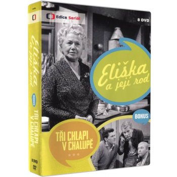 Eliška a její rod - kompletní seriál + Bonus: Tři chlapi v chalupě DVD