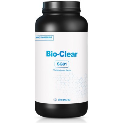 Shining3D Bio-Clear Resin SG01 transparentní 1kg