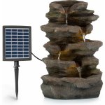 10035727 Blumfeldt Stonehenge, solární fontána, LED osvětlení, polyresin, lithium-iontový akumulátor – Hledejceny.cz