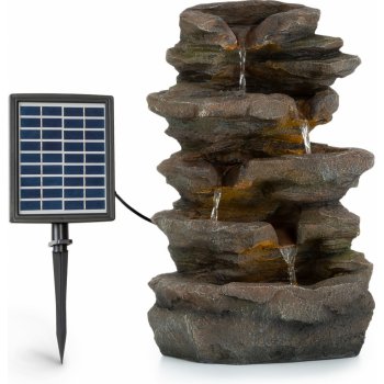 Blumfeldt Stonehenge, solární fontána, LED osvětlení, polyresin, lithium-iontový akumulátor (LEU13-Stonehenge)