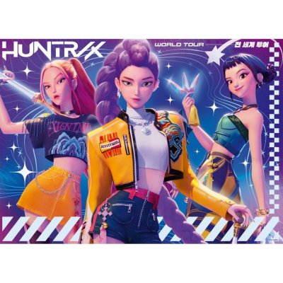 Ravensburger sada 4x100 dílků K-pop Lovkyně démonů Pro fanoušky! – Zboží Mobilmania