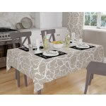 Orbytex Ubrus teflonový Irma béžová průměr 160cm Kulatý – Zboží Dáma