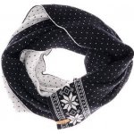 Vlnka vlněná šála vlnka B03 černá – Zboží Dáma