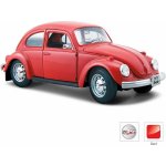 Maisto Volkswagen Beetle červená 1:24 – Zboží Dáma