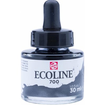 Ecoline Akvarelová barva 30 ml Černá
