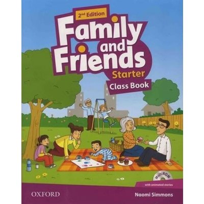 Family and Friends Second Edition Starter Class Book with MultiROM – Hledejceny.cz