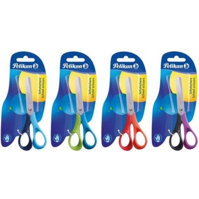 Pelikan Nůžky s kulatou špičkou, 13 cm, mix barev – Hledejceny.cz