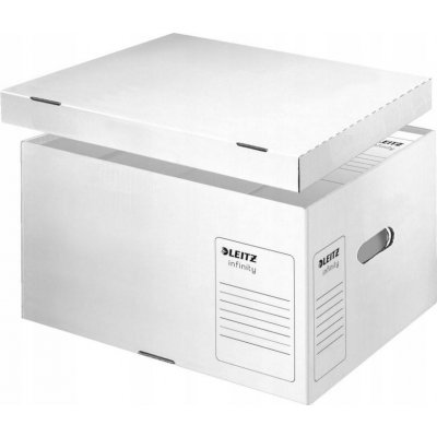 Leitz Infinity Speciální archivační kontejner s víkem , vel. M, bílá – Zboží Mobilmania