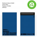 Poštovní Recyklovaná Plastová Obálka Modrá 38.1x45.7cm – Zboží Živě