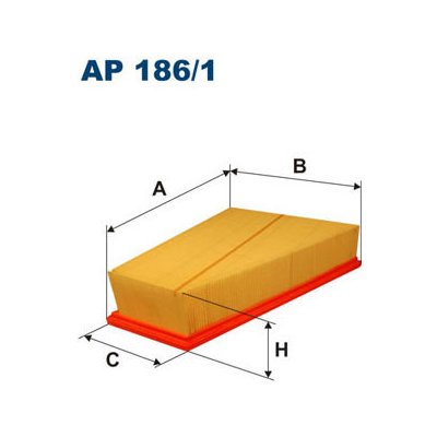Vzduchový filtr FILTRON AP 186/1 – Hledejceny.cz