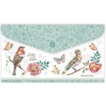 Obálka plastová s drukem DL Butterfly garden 314549 – Hledejceny.cz