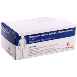 MAGNESII LACTICI 0,5 TBL. MEDICAMENTA POR 0,5G TBL NOB 100