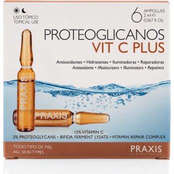 Praxis Proteoglicanos Vit C Plus Ampulky s vitamínem C 6 x 2 ml