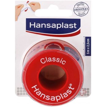 HANSAPLAST Classic fixační náplast 5 m x 2,5 cm