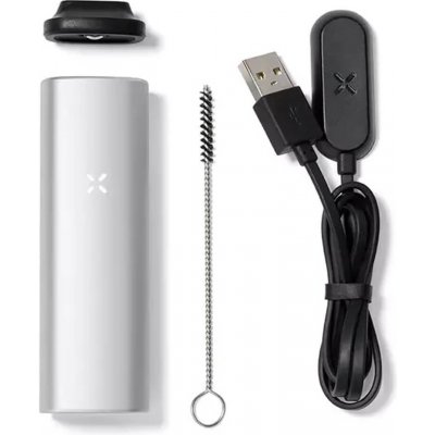 PAX MINI Onyx Vaporizér na sušinu 3000 mAh Stříbrná 1 ks – Zboží Dáma