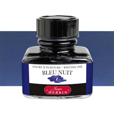 J. Herbin Inkoust 30ml Bleu Nuit – Zboží Dáma