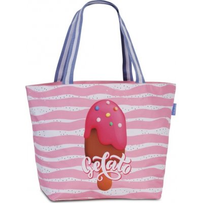 Fabrizio plážová taška Gelato 50427-2122 31 L růžová – Zboží Dáma