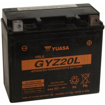 Yuasa GYZ20L – Hledejceny.cz