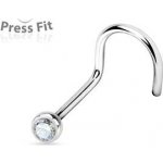 Šperky4U piercing do nosu kamínek tl. tyčky kamínek N01075-020 – Sleviste.cz