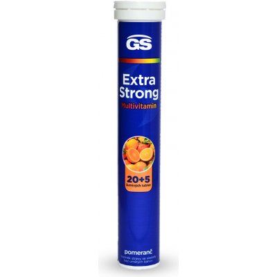 GS Extra Strong Multivitamin pomeranč eff. 20+5 tablet – Hledejceny.cz