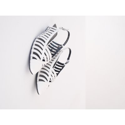 Epica dámské baleríny bílé s pásky – Zboží Dáma