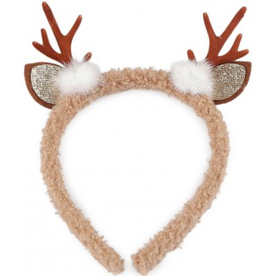 Stoklasa Čelenka do vlasů vánoční / párty 1 ks 3 béžová 3 béžová – Zboží Dáma