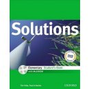 Maturita Solutions elementary student´t book + CD CZedition