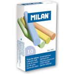 Milan Křídy školní bílé / 10 ks 367991 – Zbozi.Blesk.cz