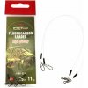 Rybářské lanko Falcon Fluorocarbon Leader 25cm 11kg 2ks