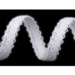 Krajková stuha samolepící 1,6 cm x 1,6 m bílá – Zboží Mobilmania