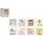 Trefl Pěnové puzzle Babies and the Bear 32x32x1cm 8 ks – Zboží Dáma