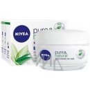 Nivea Pure & Natural denní krém zvláčňující 50 ml