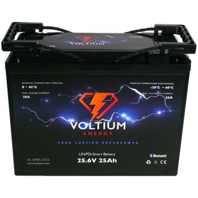 Voltium Energy VE-SPBT-2425 25.6V 25Ah – Zbozi.Blesk.cz