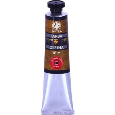Art&Hobby Artea olejová barva Profi 18 ml kadmiová červená světla – Sleviste.cz