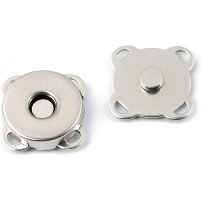 Pro Háčkování Magnetické zapínání 15 mm, nikl – Hledejceny.cz